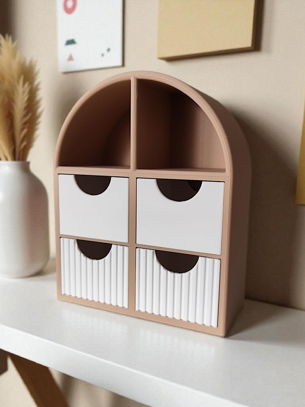 Arched 3D-Printed Jewelry Organizer — view 10, 3D printed, HappyLayerMint Malta