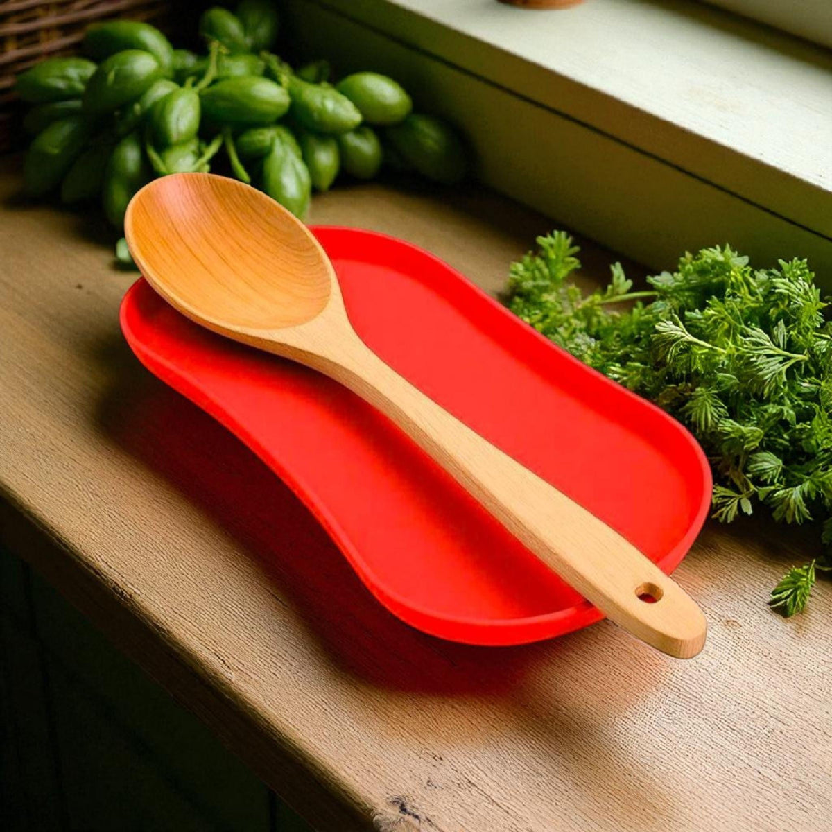 3D-Printed Spoon and Spatula Rest Tray — view 9, 3D printed, HappyLayerMint Malta