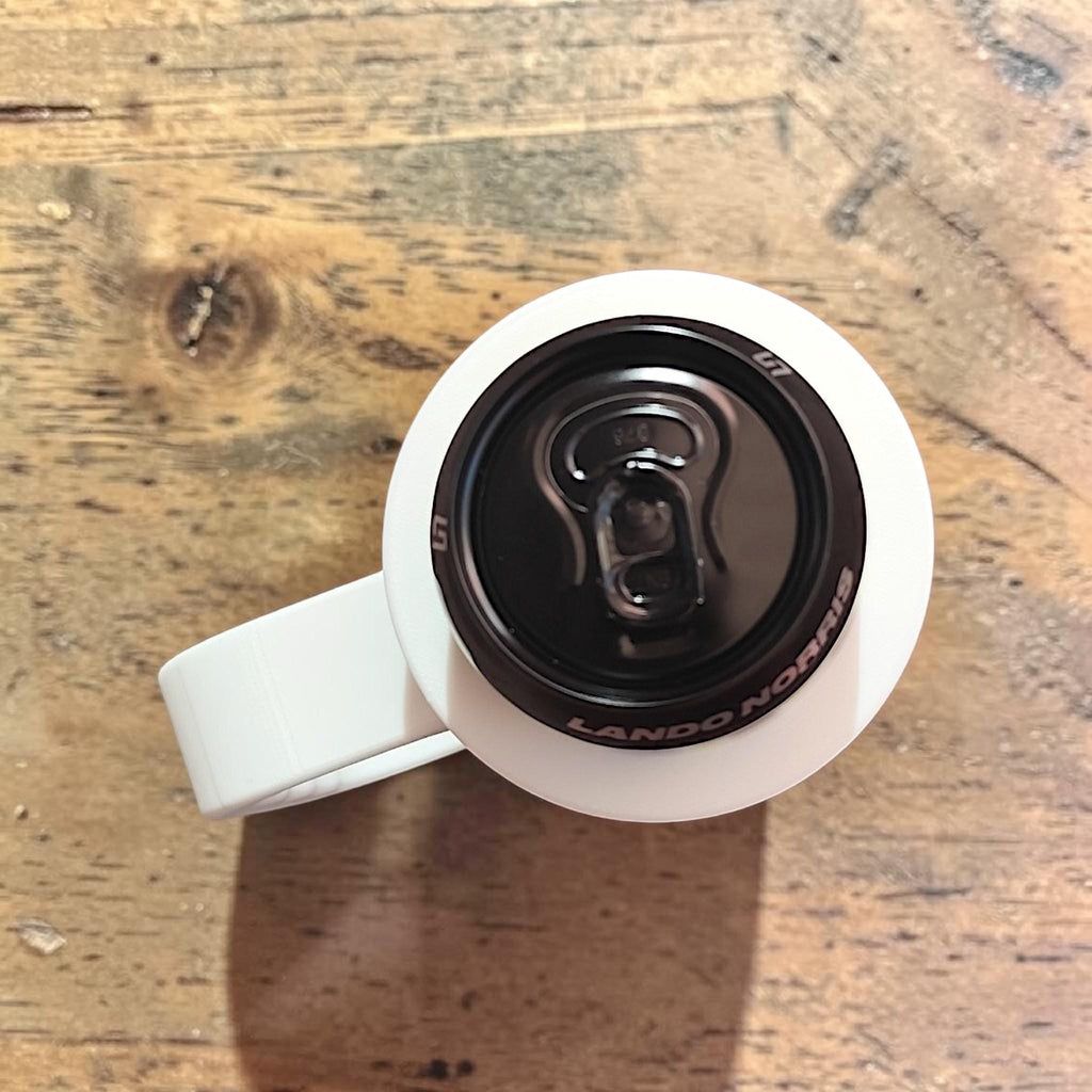 Insulated 16 oz Can Cooler with Handle — view 10, 3D printed, HappyLayerMint Malta